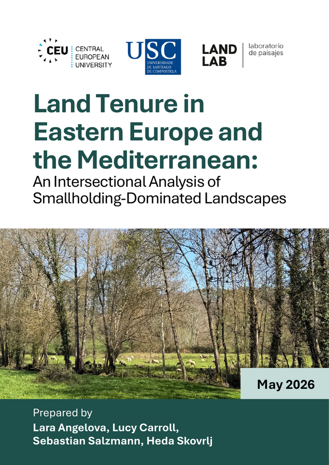 Cover of the report Land Tenure in Eastern Europe and the Mediterranean: An Intersectional Analysis of Smallholding-Dominated Landscapes